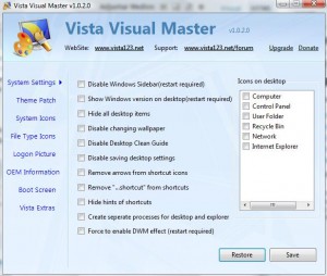 Vista Visual Master
