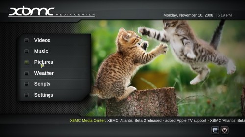 xbmc media center