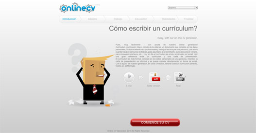 modelos de curriculum vitae en espa�ol. modelo curriculum vitae.