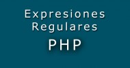 Expresiones regulares PHP