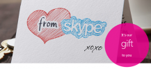 Skype gratis durante un mes