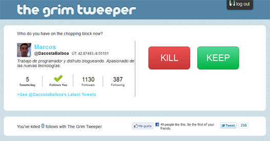 The Grim Tweeper