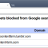 blocked sites