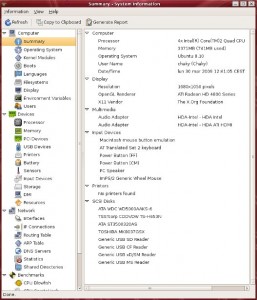 hardinfo informacion de hardware