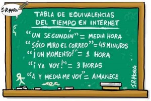 El tiempo en el ordenador. El tiempo en el ordenador.