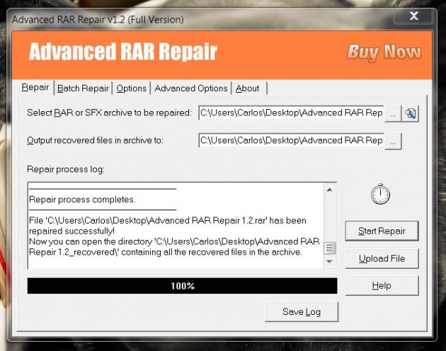 Advanced RAR Repair