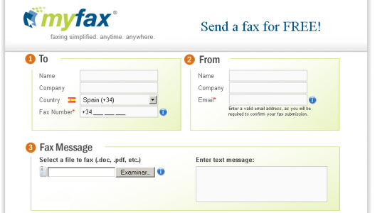 Enviar Fax Gratis