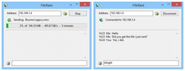 FileXare, compartir archivos en una red WiFi de forma sencilla