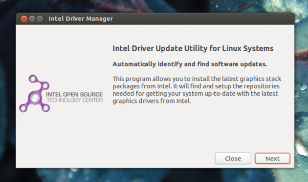 Intel Driver Manager