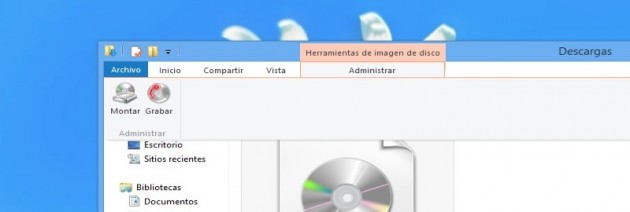 Montar imagen Windows 8