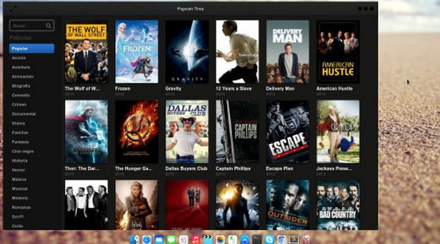Popcorn Time en Linux