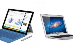 Surface Pro 3 vs Macbook Air 13