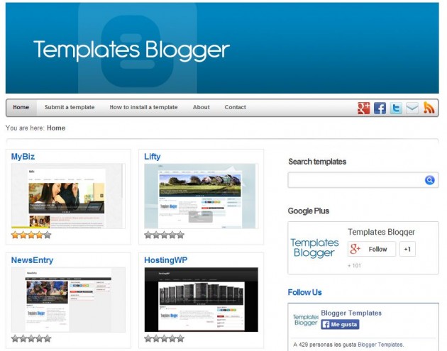 Templates Blogger