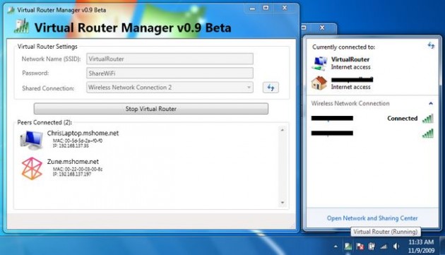 Virtual Router Manager