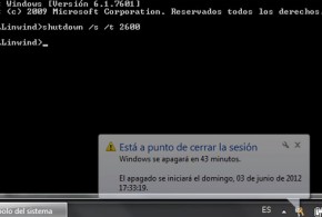 apagado programado windows 7