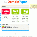 Buscador de dominios avanzado – DomainTyper