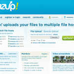 Gazup! Subir archivos simultaneamente a varios servidores.