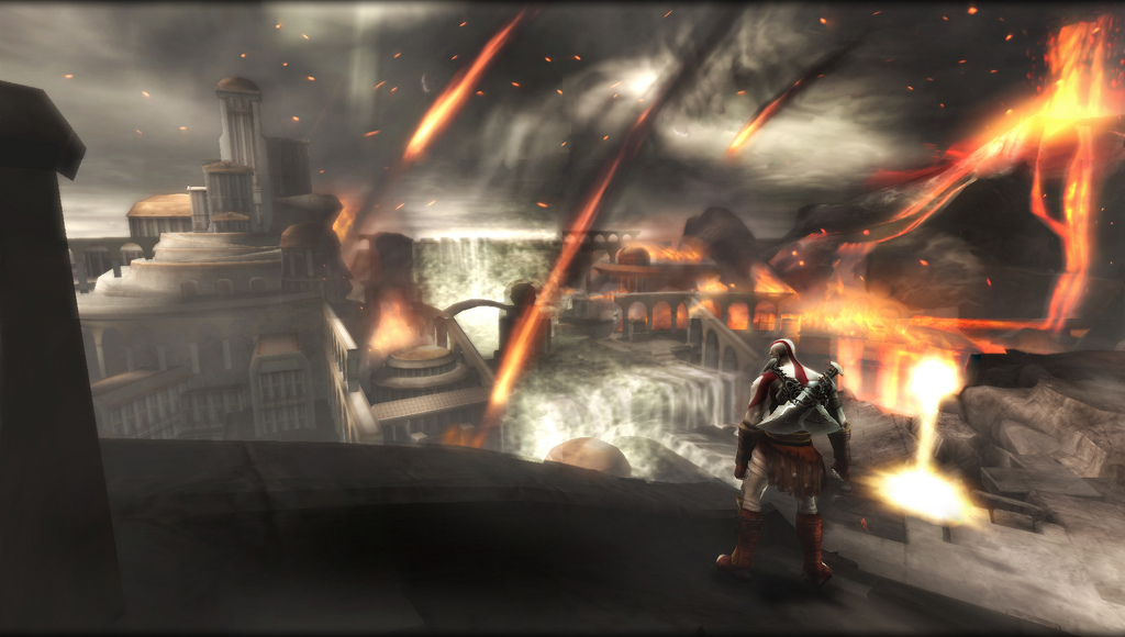 Kratos a PSP con GoW:Ghost of Sparta