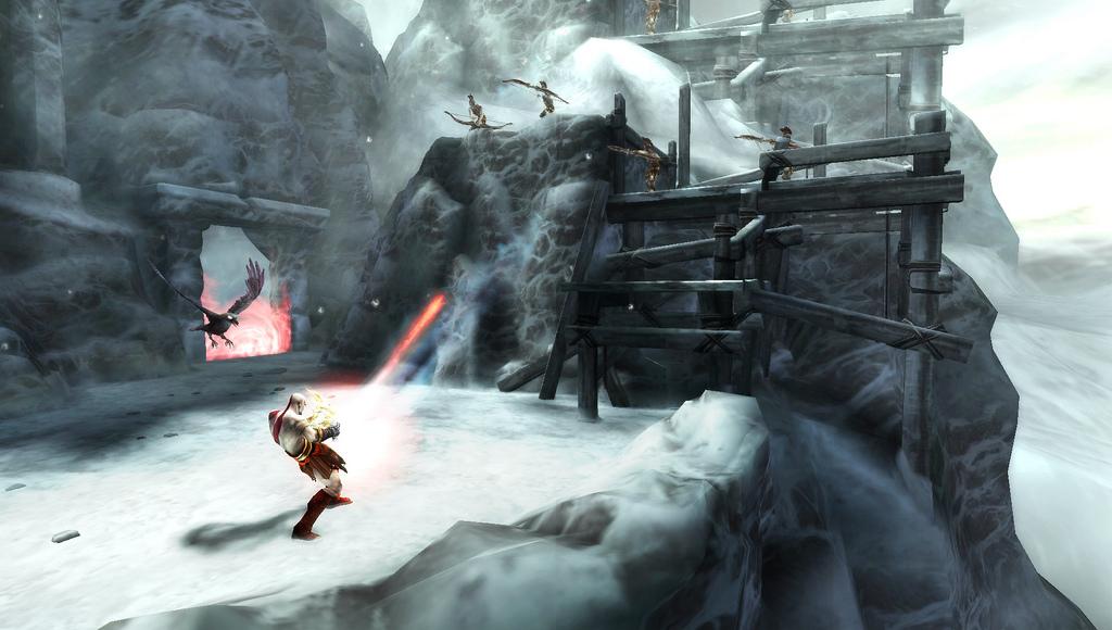 Kratos a PSP con GoW:Ghost of Sparta