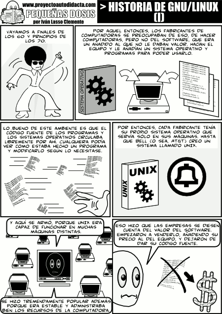 historia gnu linux