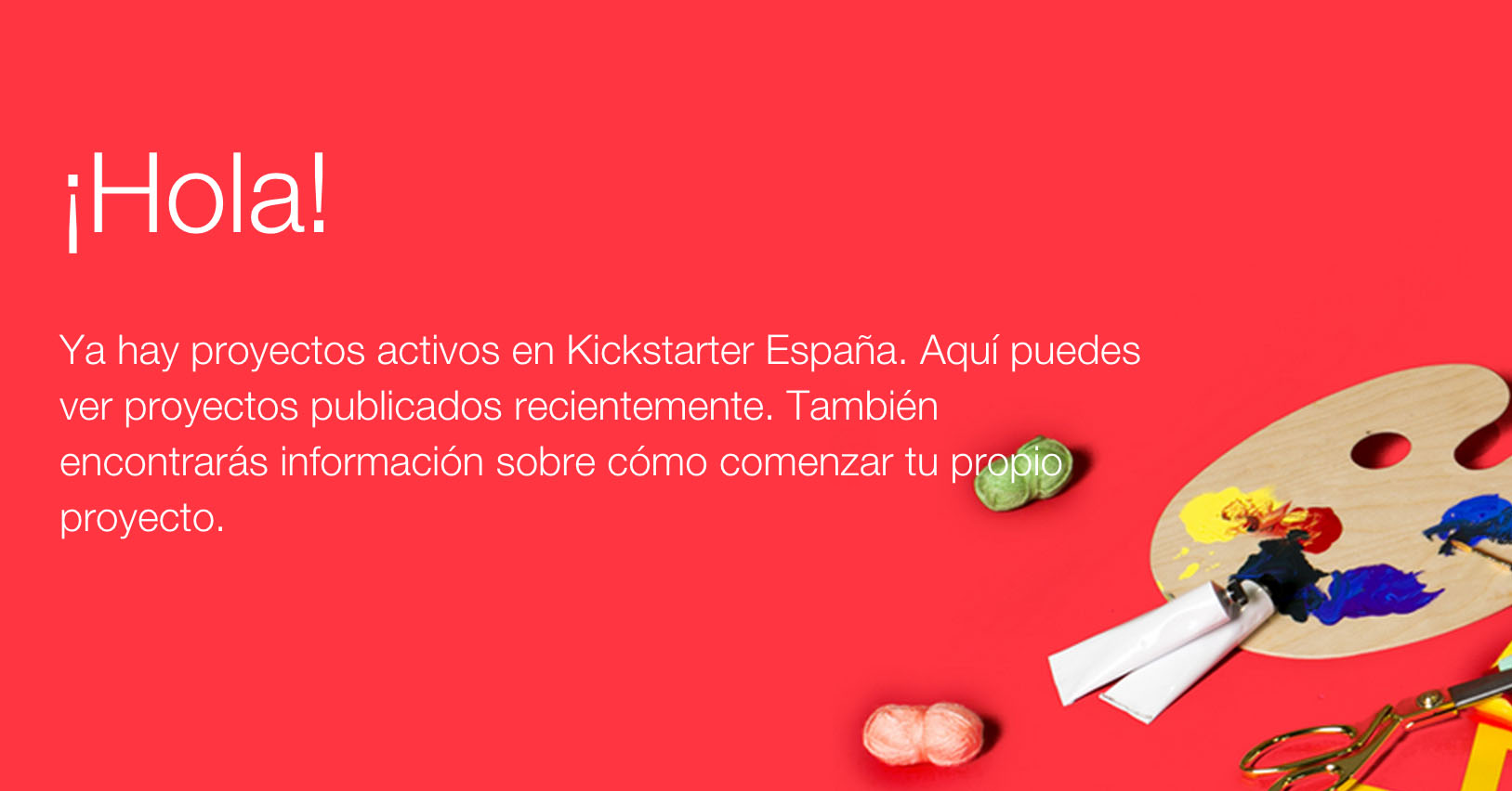 Kickstarter disponible ya para emprendedores españoles