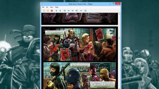 paper comic viewer