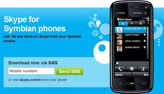 Skype gratis para Nokia en Symbian S60