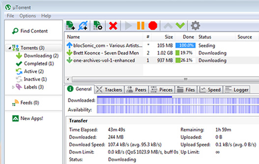 uTorrent 2.2
