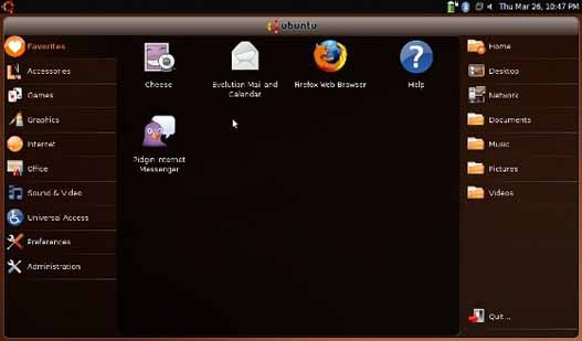 Ubuntu 9.04 NETBOOK Remix