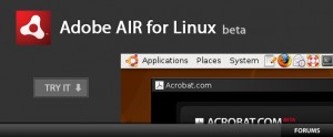Adobe Air beta disponible para Linux